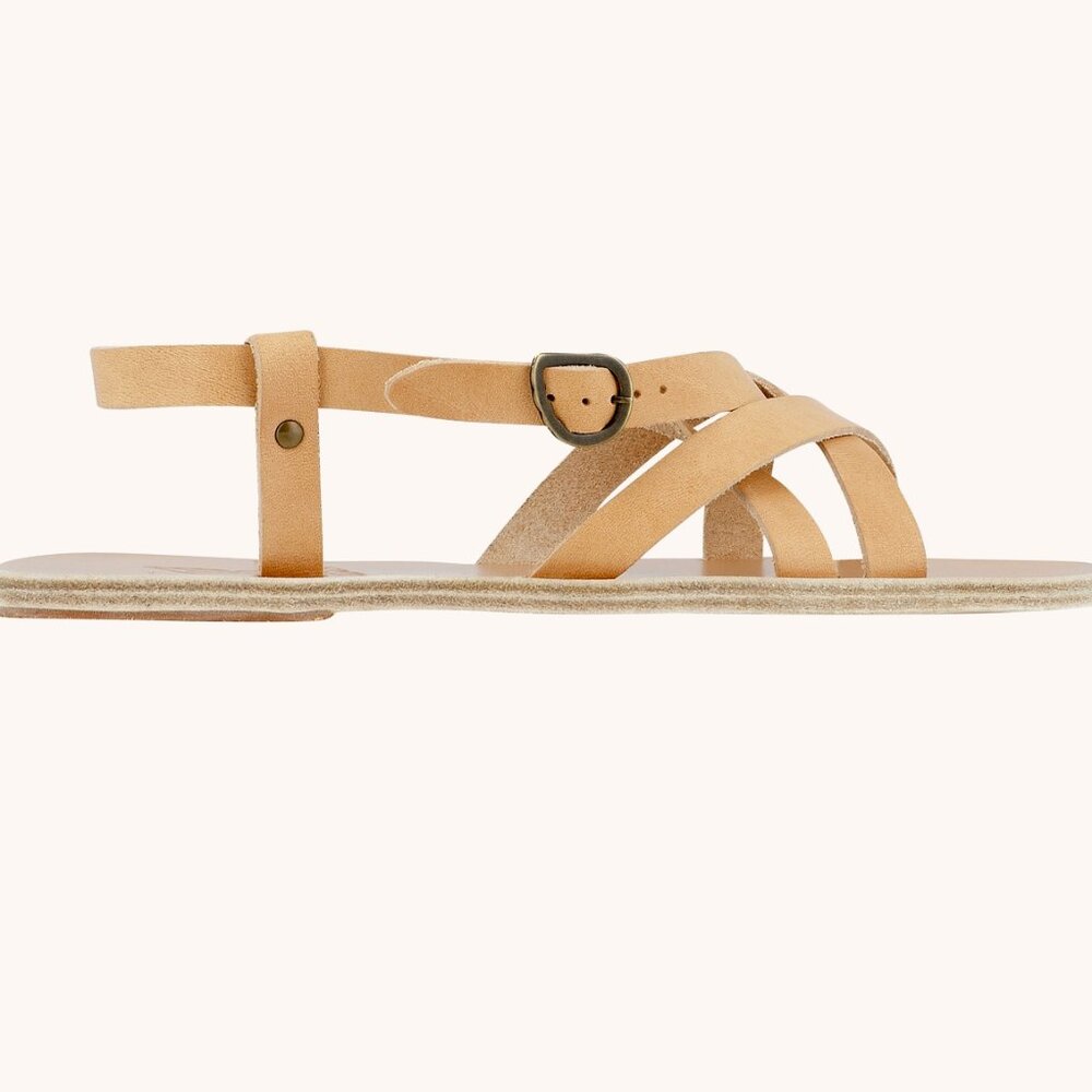 NWT Men's Ancient Greek Sandals Myrtos Natural - Picture 2 of 3